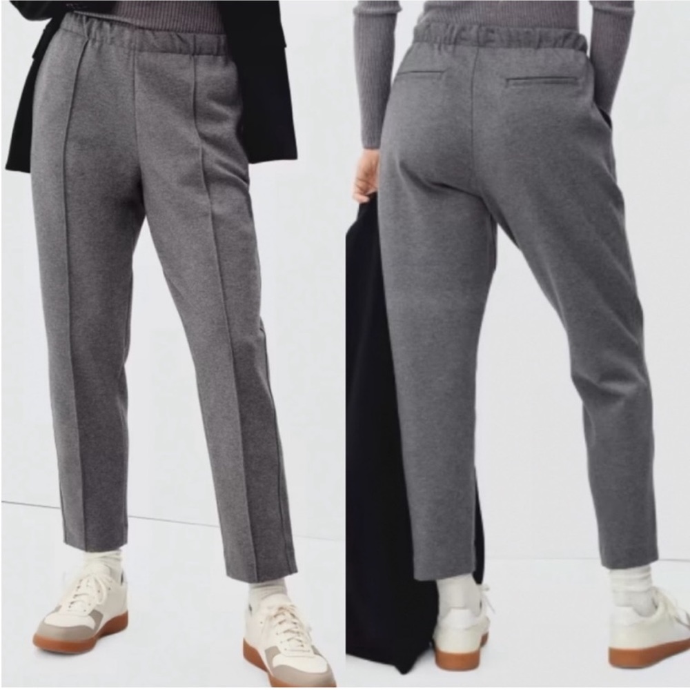 Everlane Gray Straight Leg Pants